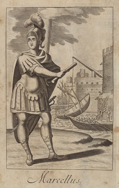 Marcus Claudius Marcellus római hadvezér és államférfi (metszet) alkotó: English School