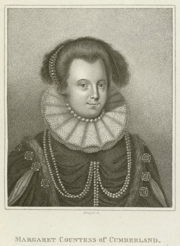Margit, Cumberland grófnője (metszet) alkotó: English School