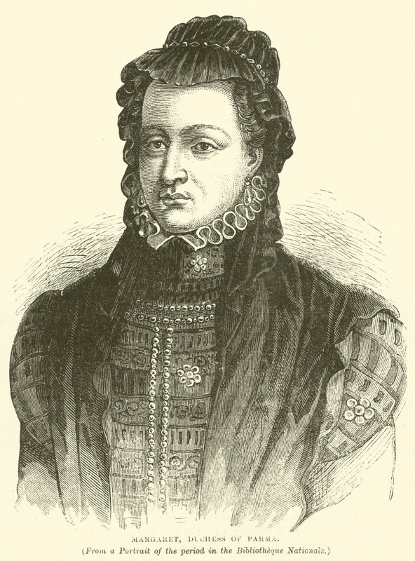 Margit, pármai hercegnő (metszet) alkotó: English School