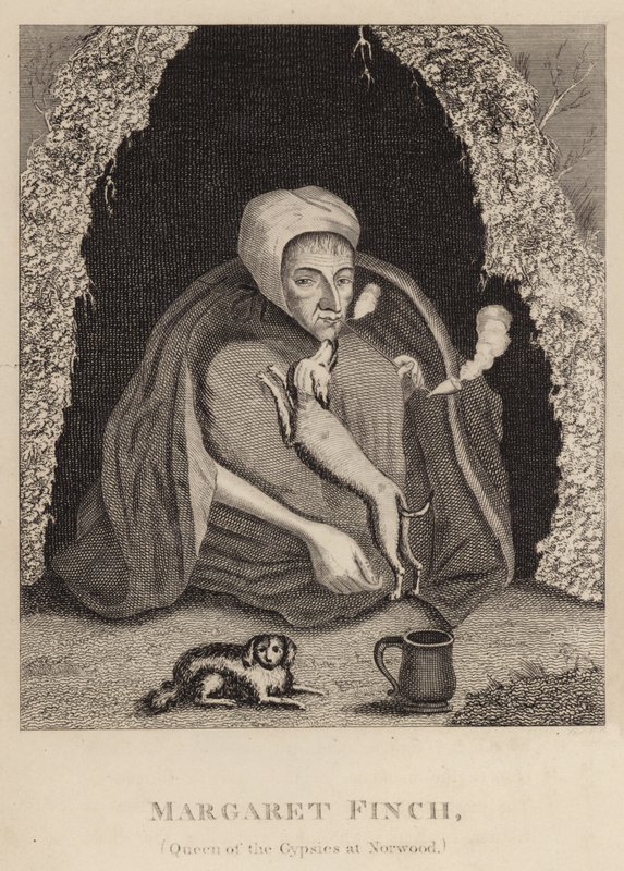 Margaret Finch, a norwoodi cigányok királynője alkotó: English School