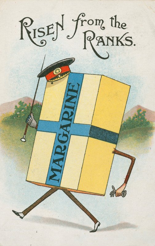 Margarin (színes litho) alkotó: English School