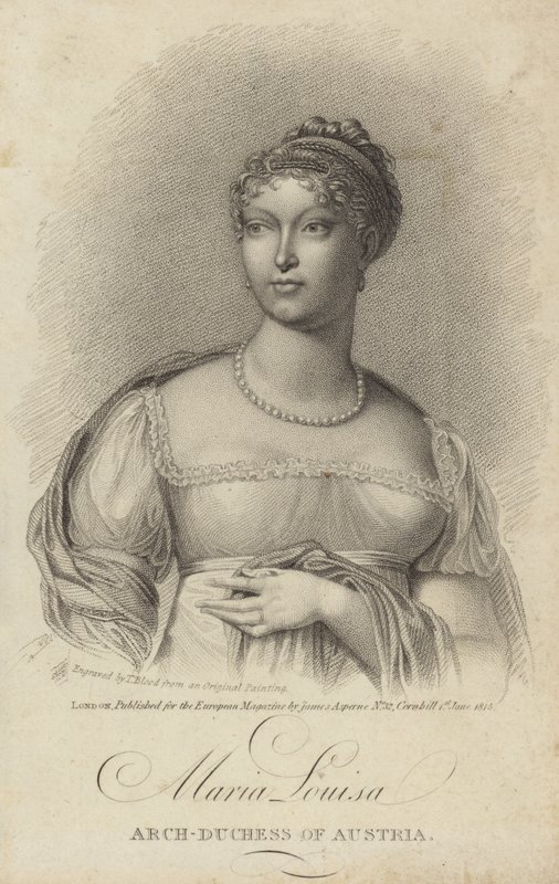 Mária Louisa, Ausztria főhercegnője alkotó: English School