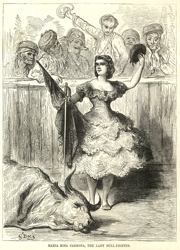 Maria Rosa Carmona, a bikaviador hölgy alkotó: English School