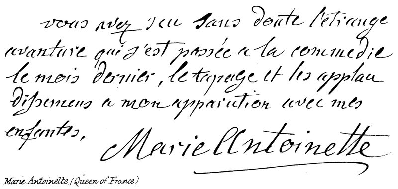 Marie Antoinette (Franciaország királynője) alkotó: English School