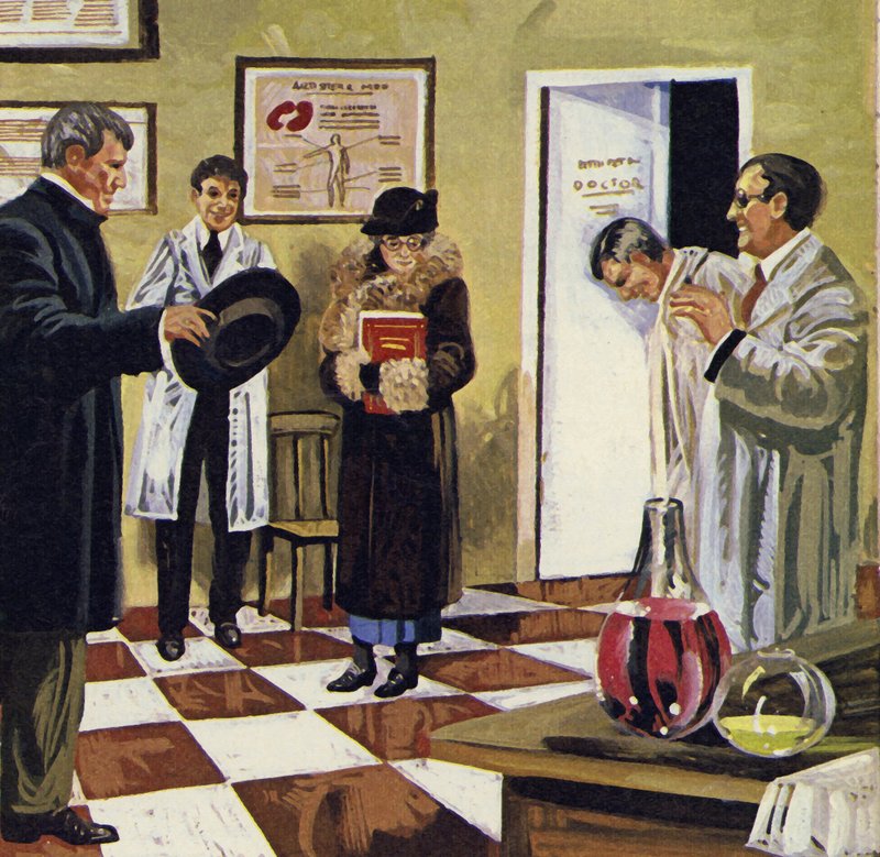 Marie Curie törékeny öregasszony volt, amikor 1934-ben meghalt alkotó: English School