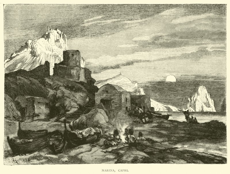 Marina, Capri alkotó: English School
