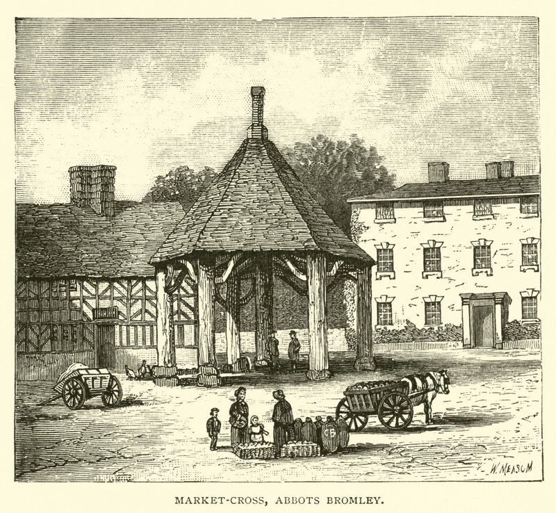 Market-Cross, Abbots Bromley alkotó: English School