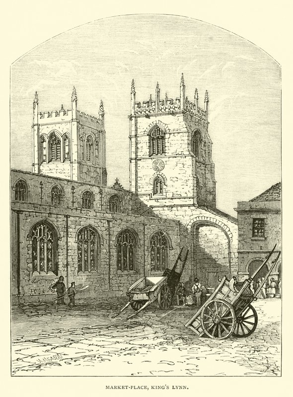 Market-Place, Kings Lynn alkotó: English School