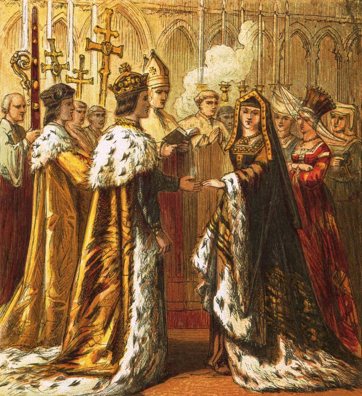 Henrik házassága VII alkotó: English School