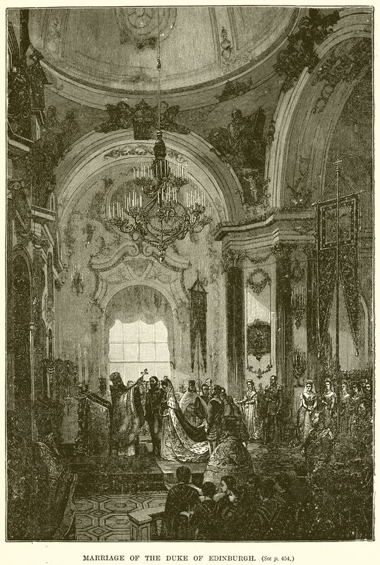 Edinburgh hercegének házassága alkotó: English School