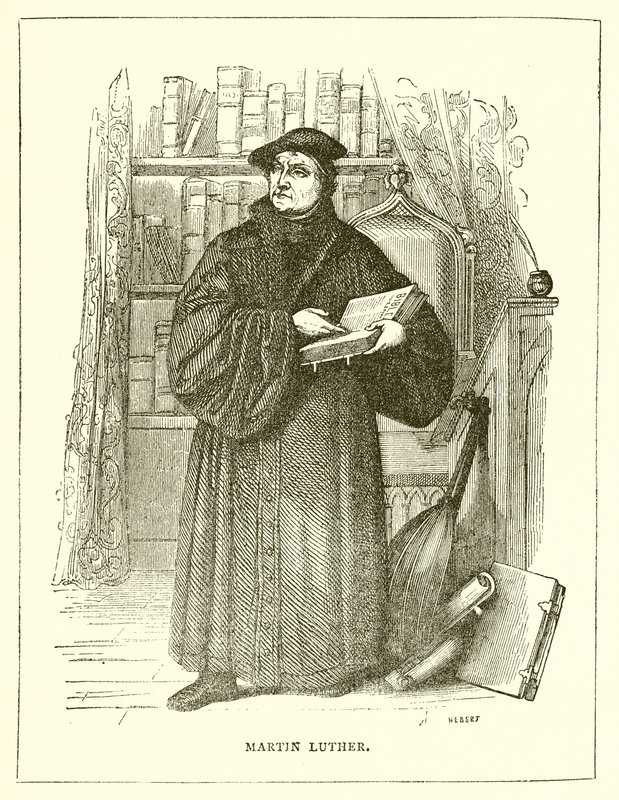 Luther Márton alkotó: English School