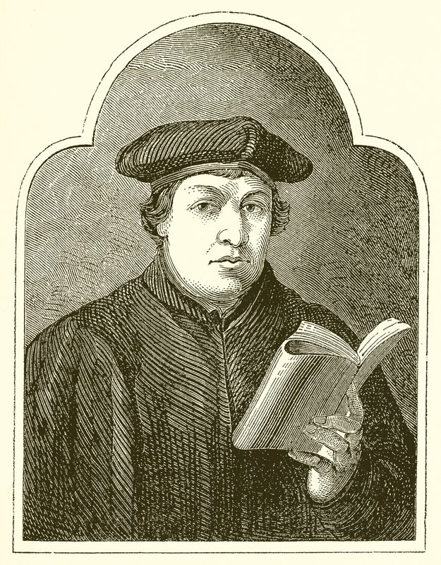 Luther Márton alkotó: English School