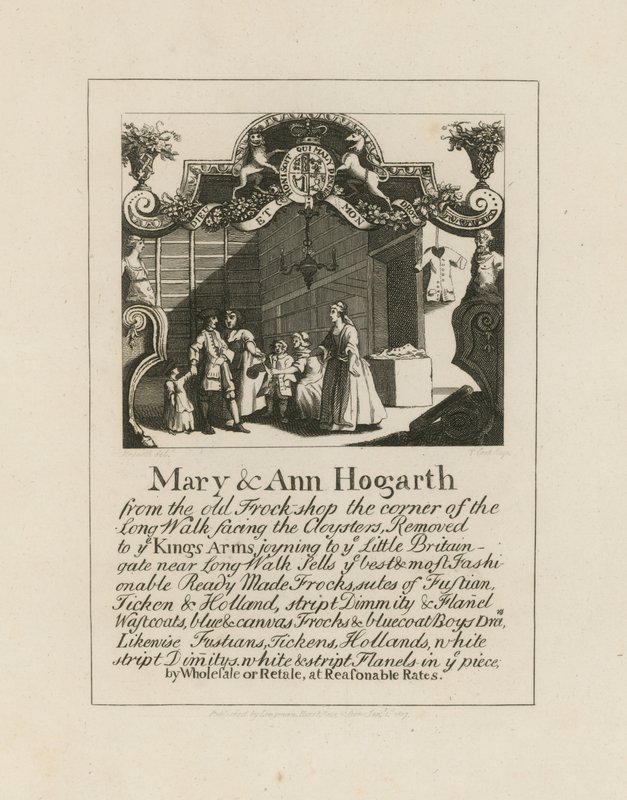 Mary és Ann Hogarth alkotó: English School