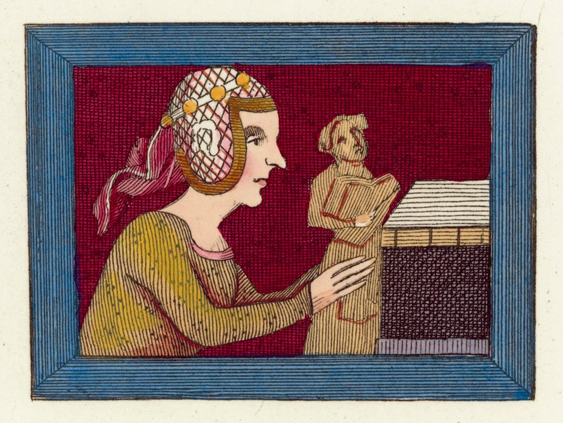Mary De St Paul (színes metszet) alkotó: English School