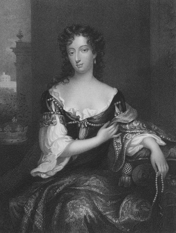 Mária, Devonshire első hercegnője alkotó: English School