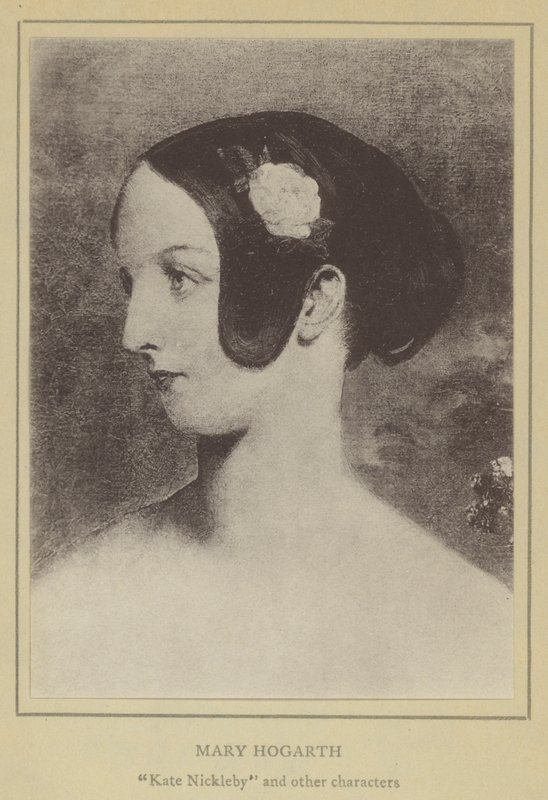 Mary Hogarth, Kate Nickleby és más szereplők (litográfia) alkotó: English School