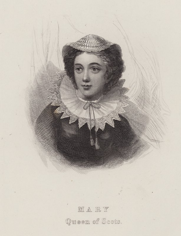 Mária, skótok királynője (metszet) alkotó: English School