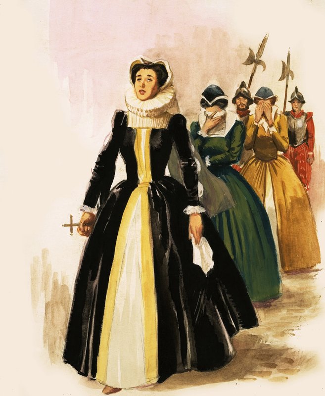 Mária skót királynő alkotó: English School