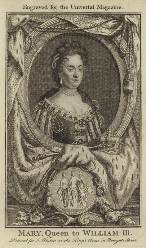 Mária, III. Vilmos királynője alkotó: English School