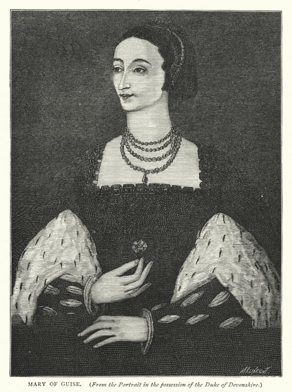 Guise Mária (metszet) alkotó: English School