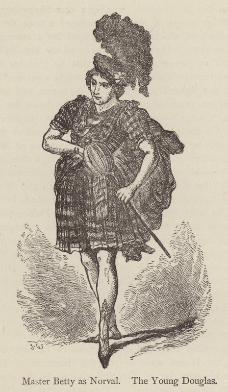 Betty mester, mint Norval, a fiatal Douglas (metszet) alkotó: English School