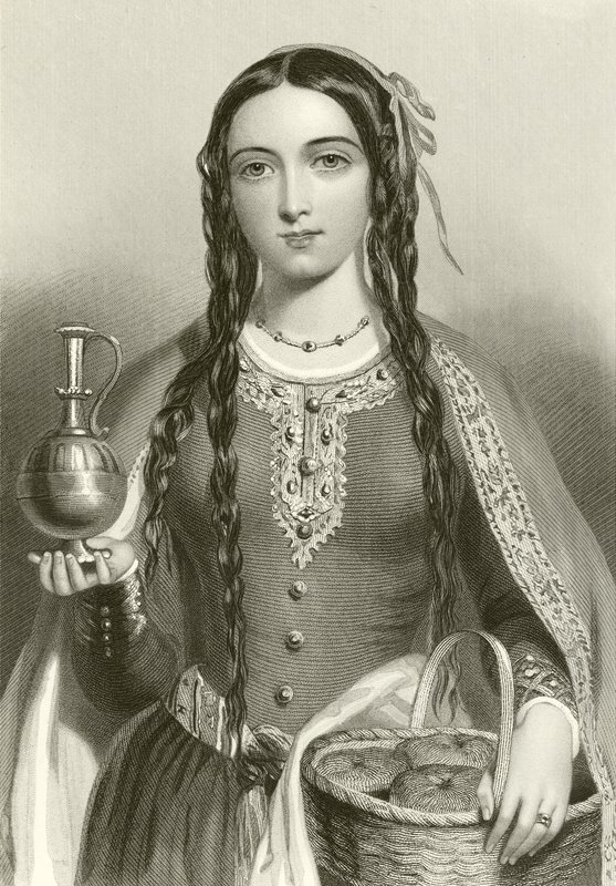 Skócia Matilda, I. Henrik királynő alkotó: English School