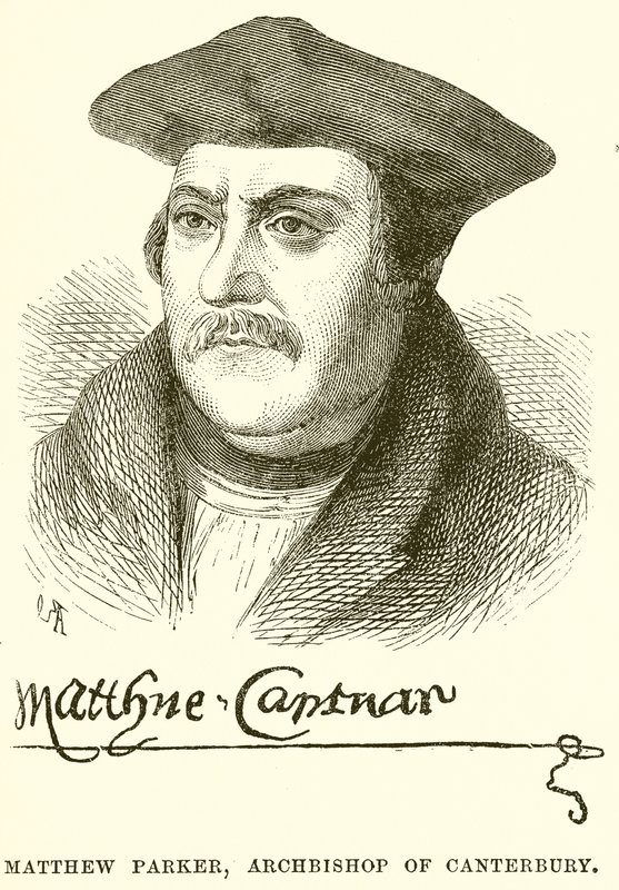 Matthew Parker, Canterbury érseke alkotó: English School