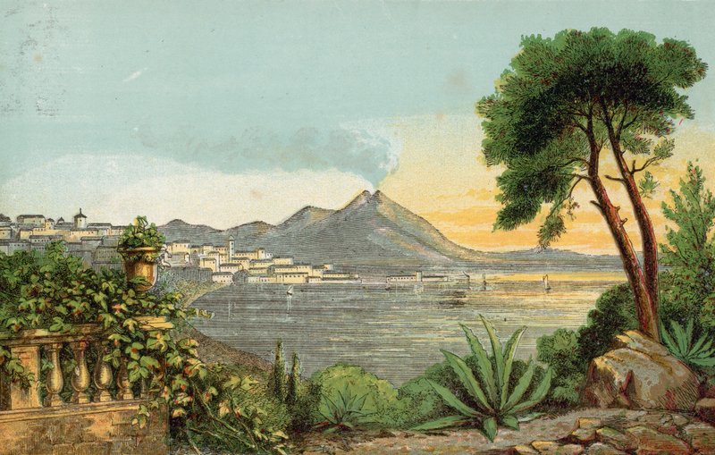 mediterrán jelenet alkotó: English School