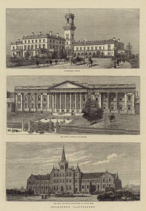 Melbourne Illustrated alkotó: English School