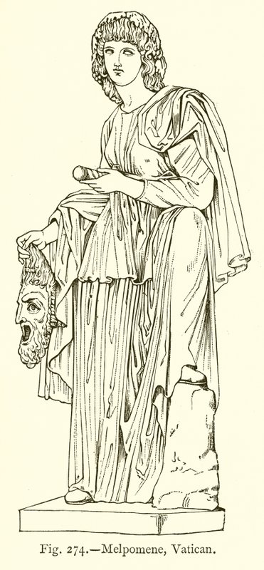 Melpomene, Vatikán alkotó: English School