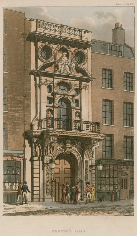 Mercers Hall, Cheapside, London alkotó: English School