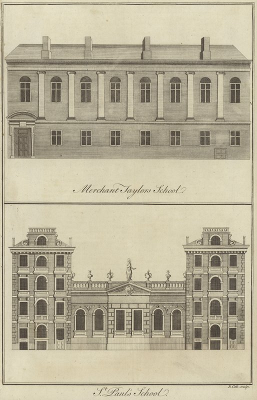 Merchant Taylors School és St Pauls School, London alkotó: English School