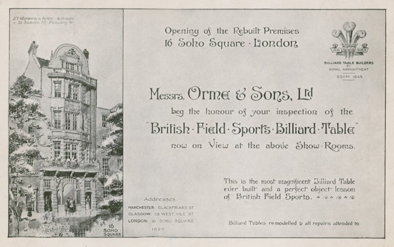 Orme & Sons urak alkotó: English School