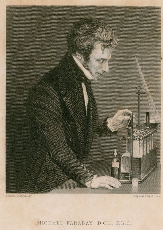Michael Faraday alkotó: English School