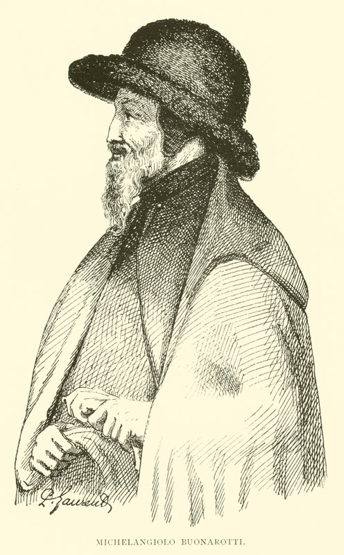 Michelangelo Buonarroti (metszet) alkotó: English School
