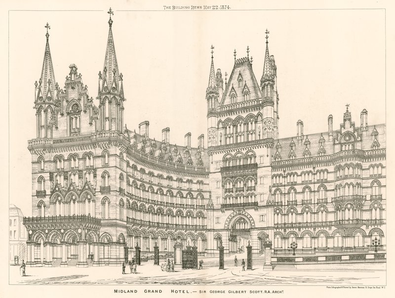 Midland Grand Hotel, Sir George Gilbert Scott, építész alkotó: English School