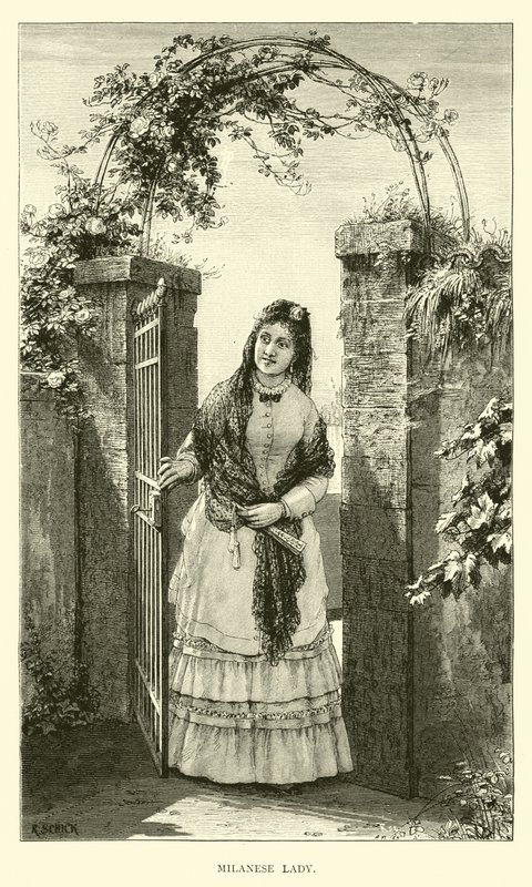 milánói hölgy alkotó: English School