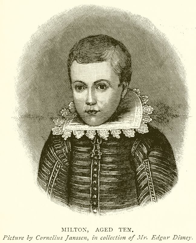 Milton, tíz éves alkotó: English School