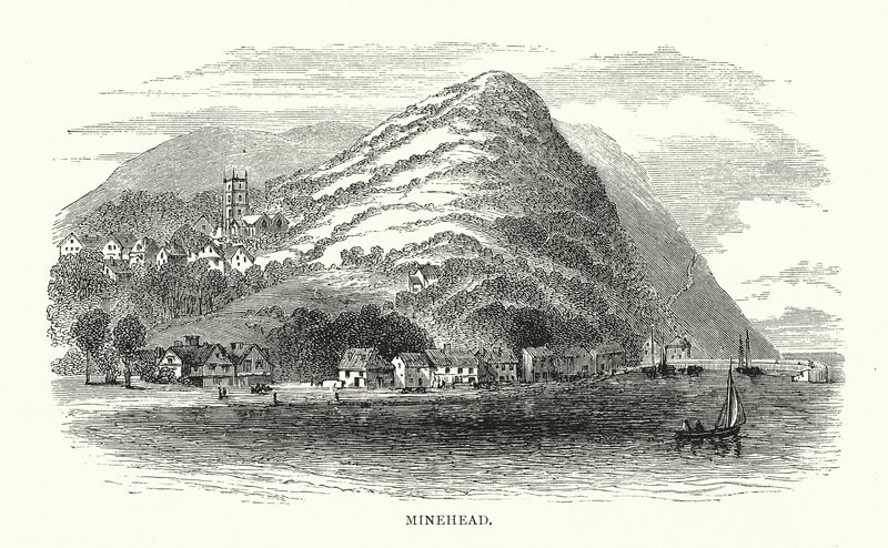 Minehead (metszet) alkotó: English School