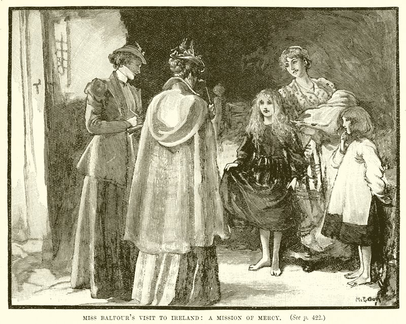 Miss Balfours Írországi látogatás: Az irgalmasság küldetése alkotó: English School