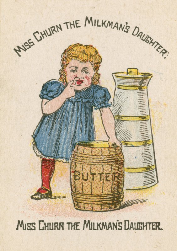 Miss Churn a Milkmans lánya alkotó: English School