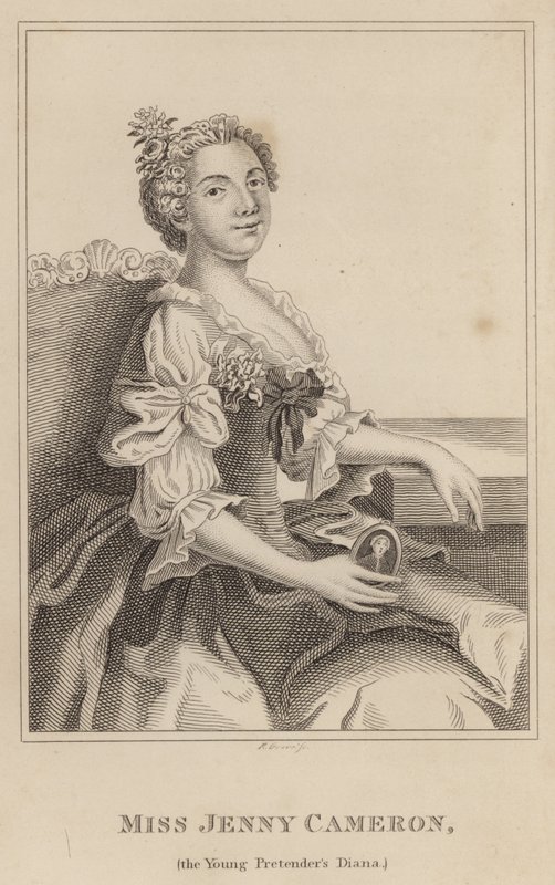Miss Jenny Cameron, a fiatal színlelők Diana alkotó: English School