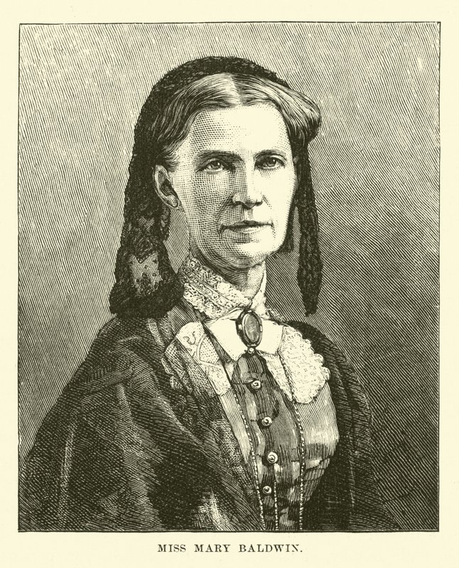 Miss Mary Baldwin alkotó: English School