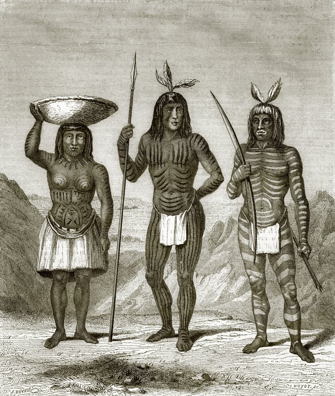 Mohave indiánok alkotó: English School