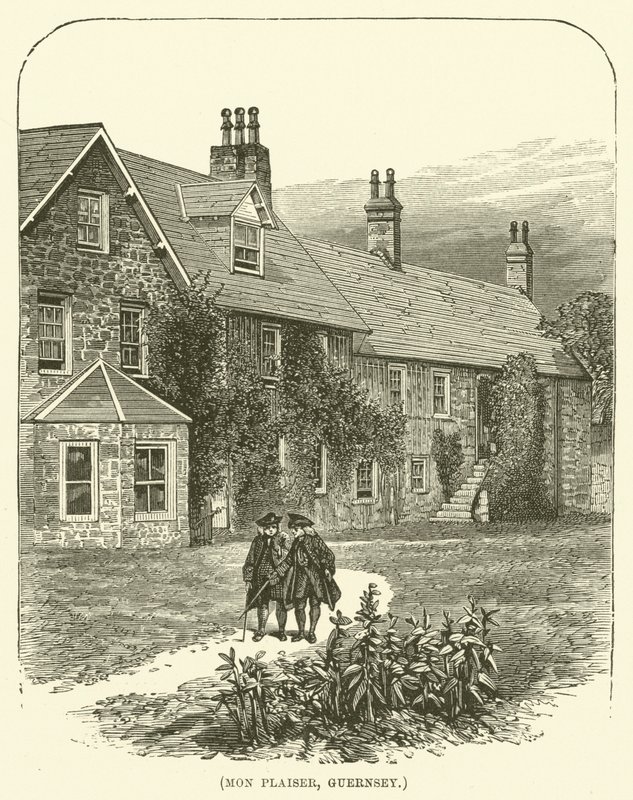 Mon Plaiser, Guernsey (metszet) alkotó: English School