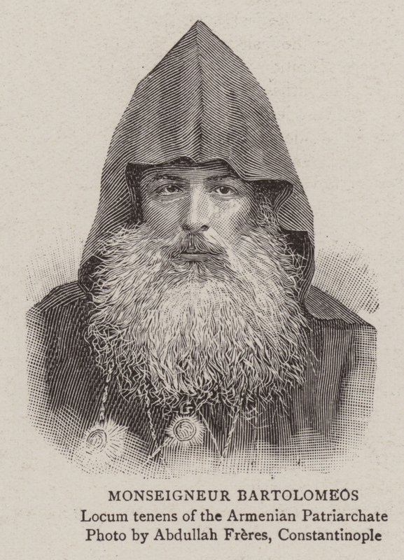 Monseigneur Bartolomeos (metszet) alkotó: English School