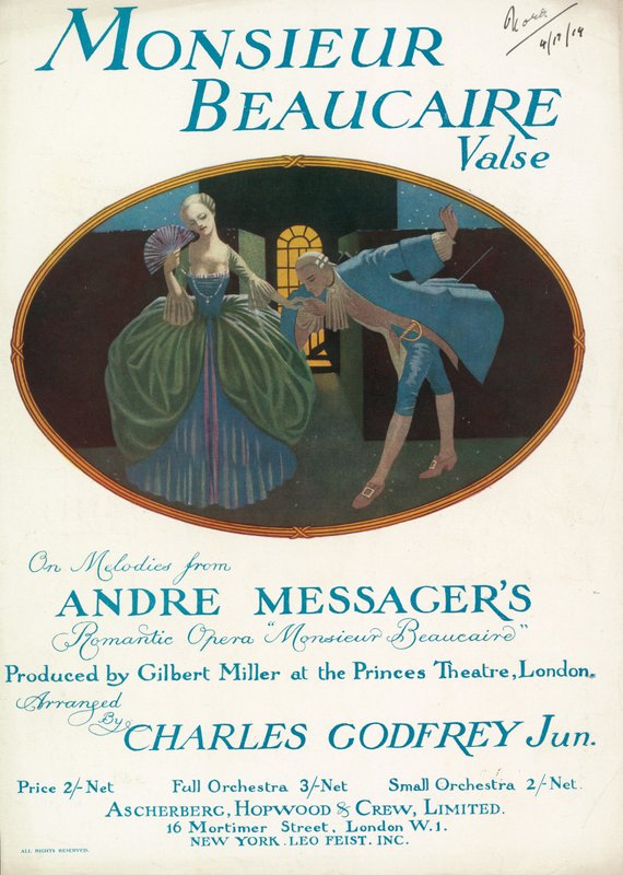 Monsieur Beaucaire Waltz alkotó: English School