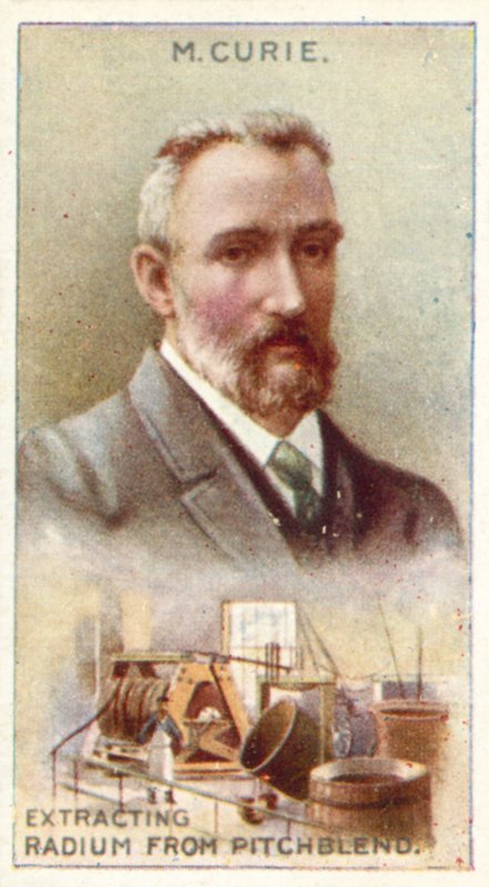 Monsieur Curie rádiumot von ki a Pitchblendből alkotó: English School