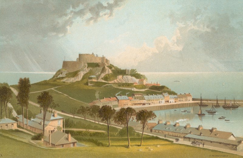 Mont Orgueil kastély – Jersey alkotó: English School
