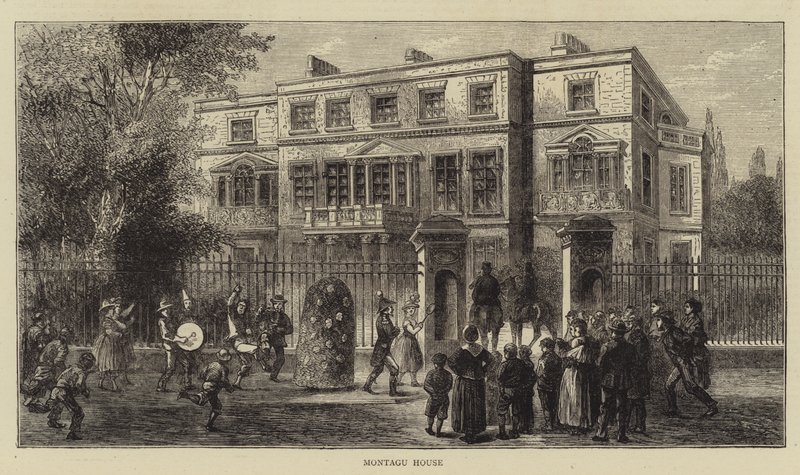 Montagu-ház (metszet) alkotó: English School